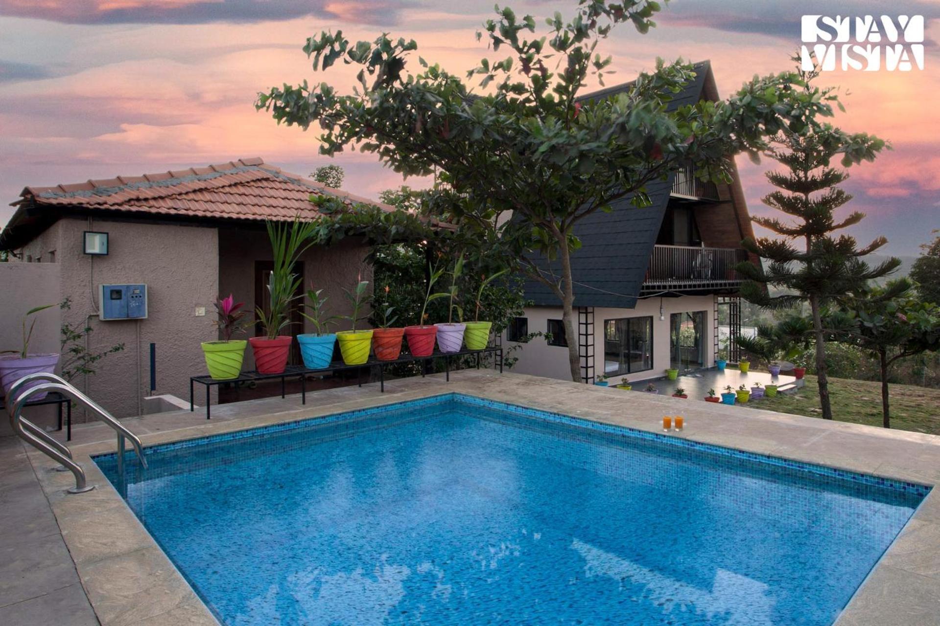 Stayvista At Hillside Harmony Pvt Pool & Free Breakfast 班加罗尔 外观 照片
